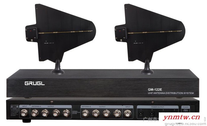 供应 GRUGL 光歌 GM-122E 无线话筒天线增益系统图1