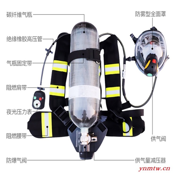 消防空气呼吸器 正压式空气呼吸器   空气呼吸器