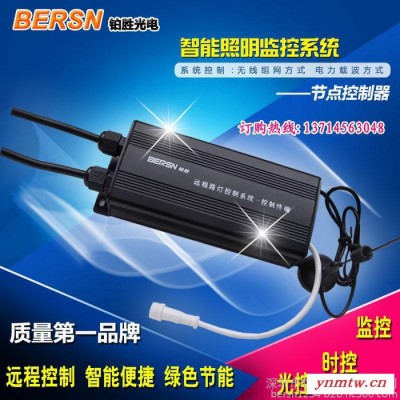BERSN铂胜BERSN-ZN 高性价比 远程照明控制系统   智能路灯远程控制   无线组网方式加电力载波方式