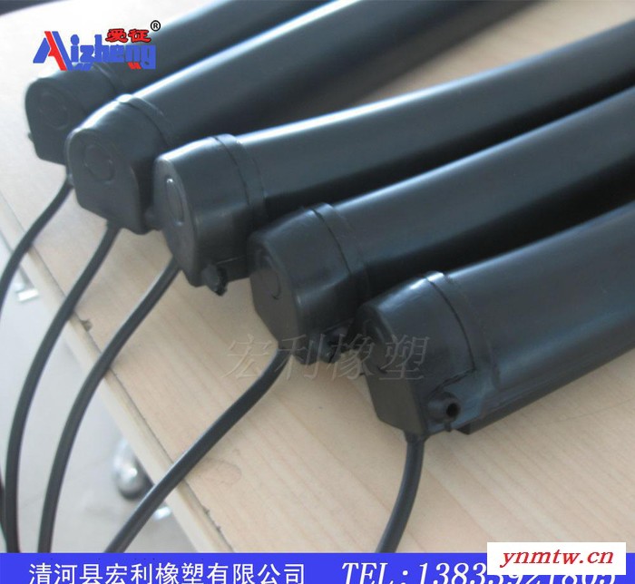 **安全触边密封条 AGV小车防撞橡胶条 安全接触信号带胶条图1