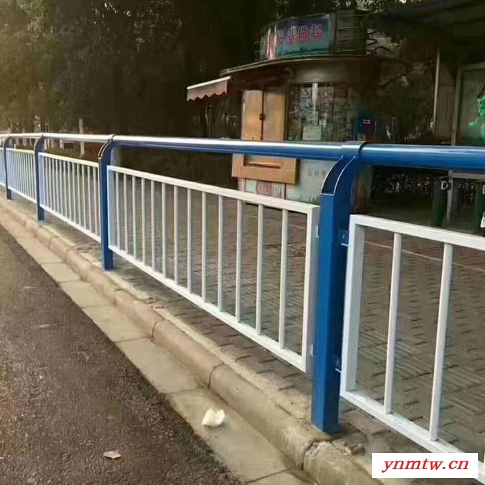 人行道护栏/道路交通隔离栏杆/艺术中国风护栏网/人车分流隔离护栏厂家#百瑞133-1308-2729