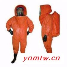 如特安防全封闭防化服 全密封重型防化服 阻燃防化服内置空气呼吸器图2