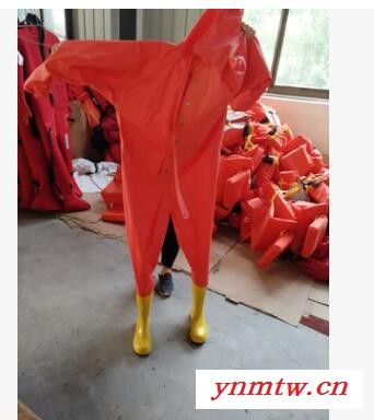厂家供应轻型防化服 防液氨防酸碱防腐 耐酸碱连体防化服 可配呼吸器 简易防化服图1