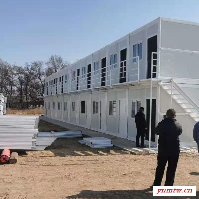佰达铭盛汽车家具喷烤漆房一体化折叠住人房移动房快拼房