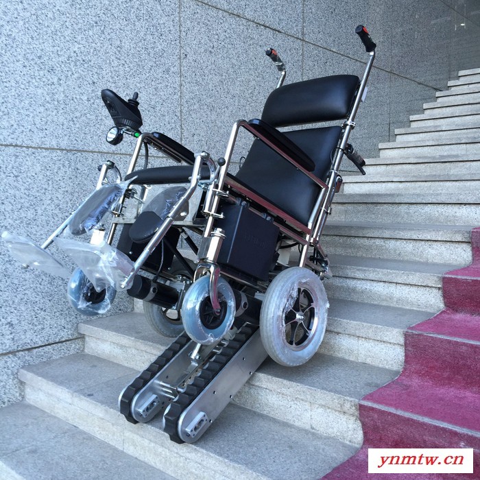 赣州市轮椅爬楼车厂家 启运直销轮椅爬楼车 残疾人爬楼机图5