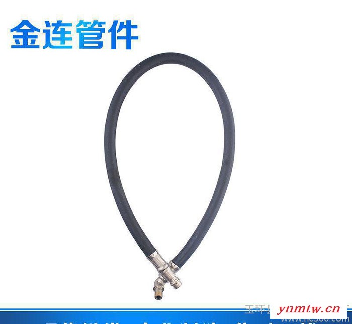 直销 中压管管道接头 呼吸器配件 中压管小弯头公插头图2