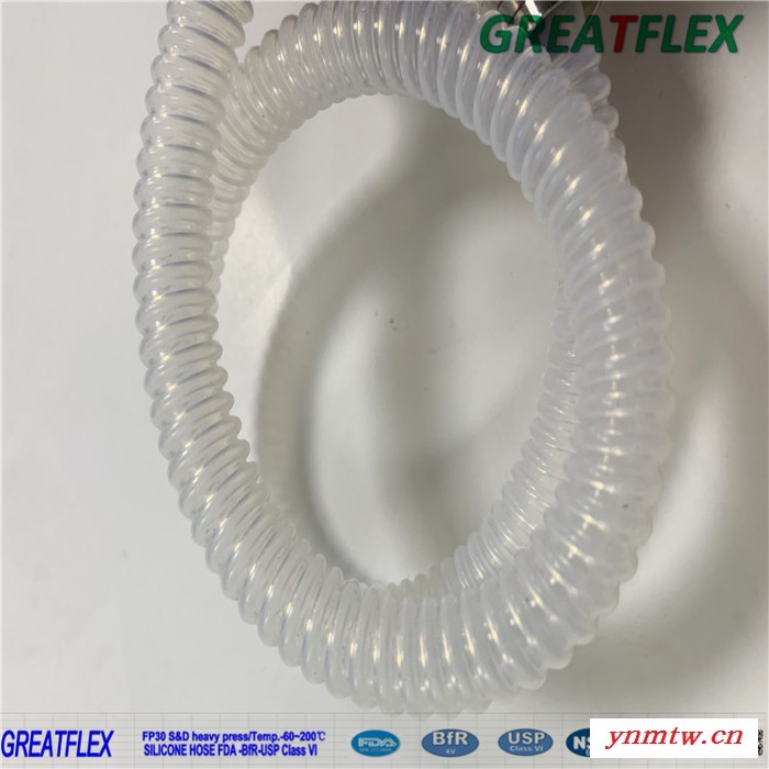 GREATFLEX 呼吸器软管  医疗呼吸管 医用硅胶管 医疗软管  医疗设备软管图5