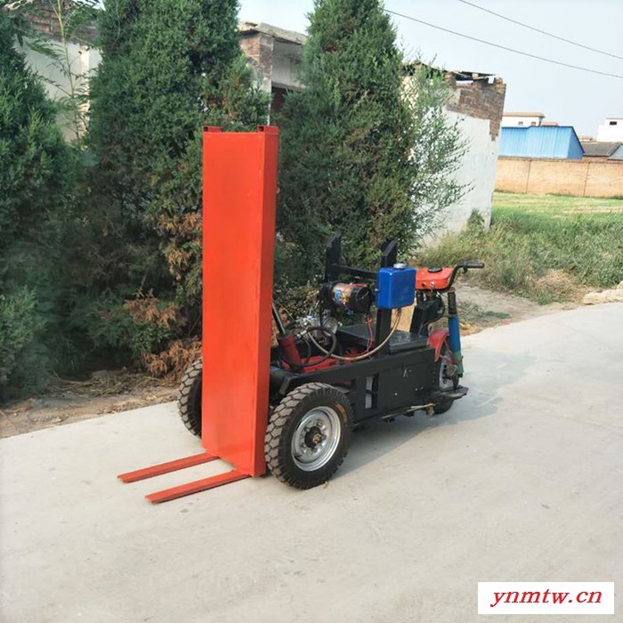 人骑电动拉砖车 加气块工地电动运输车 自卸拉砖车厂家供应图6