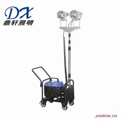 鼎轩照明KLG726A升降式照明装置发电机供电消防应急抢修移动照明车