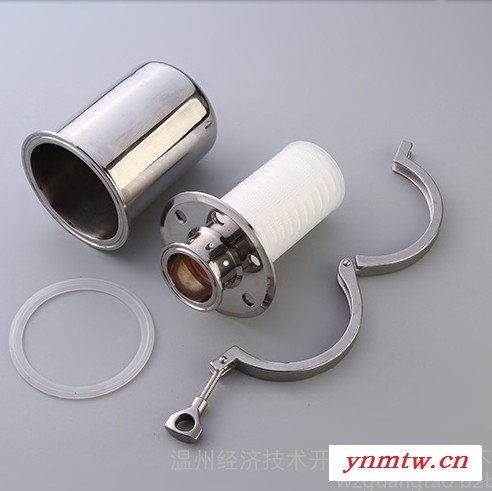 广涛FX001 厂家供应卫生级空气过滤阀 不锈钢空气呼吸器 材质不锈钢304/316