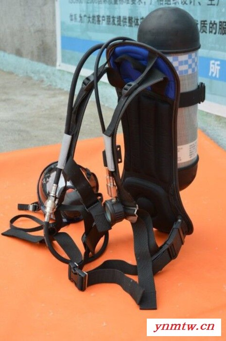 空气呼吸器6.8L 正压式呼吸器 碳纤维瓶 消防救生空气呼吸图2