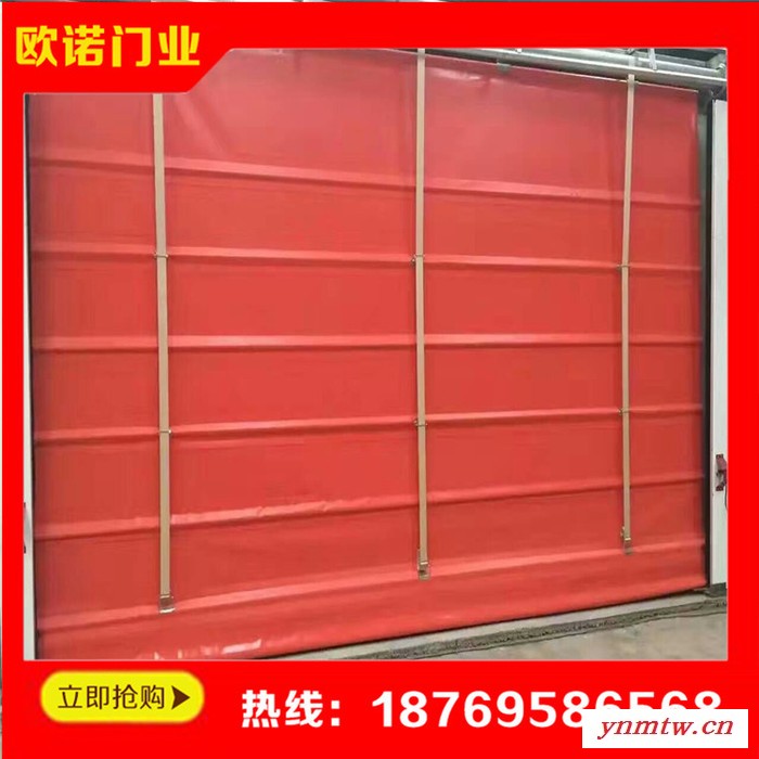 快速门厂家供应 人车感应工业自动快速卷帘门 pvc快速门