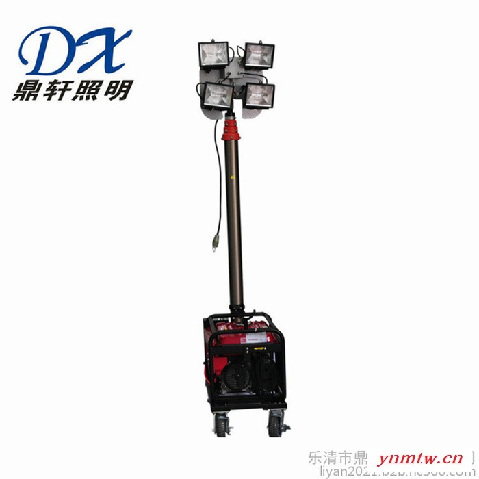 鼎轩照明YZ2-1.95FA消防移动式照明装置2000W升降照明灯移动照明车图5