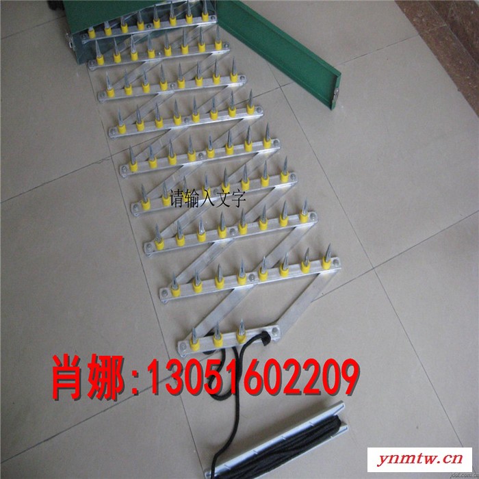 不锈钢破胎阻车路障 紧急破胎装置图7