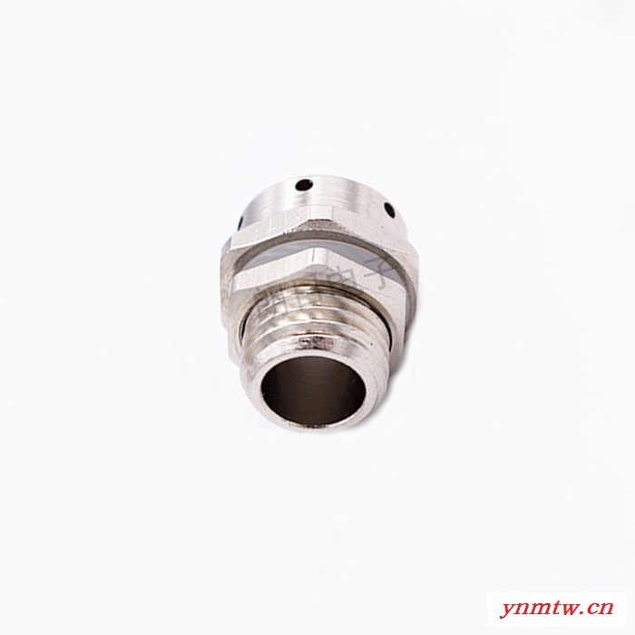**批发朗日电子M12金属LED防水防尘透气阀螺蚊型呼吸器铝合金