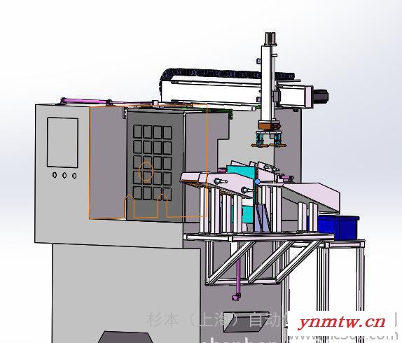 工业自动化机械手 车床单机机械手 数控车床自动上下料机器人