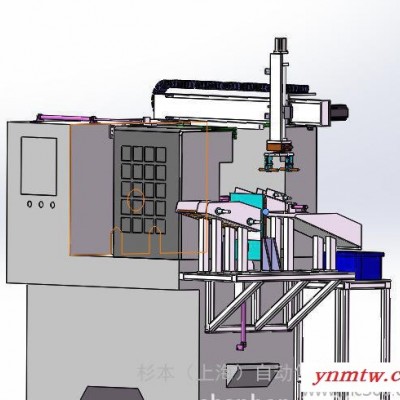 工业自动化机械手 车床单机机械手 数控车床自动上下料机器人