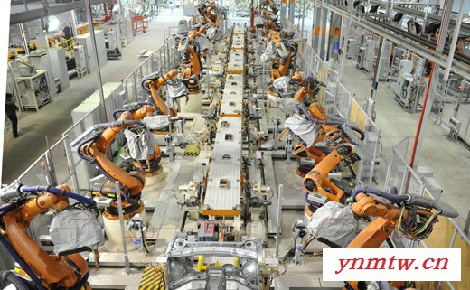 发那科 fanuc 点焊接机器人 汽车车身装配图4