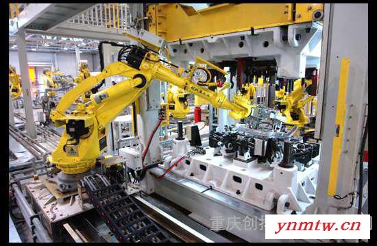 发那科 fanuc 点焊接机器人 汽车车身装配图7