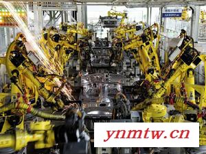发那科 fanuc 点焊接机器人 汽车车身装配图2