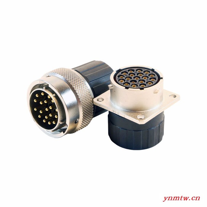 ** 金属防水连接器 新能源汽车动力电池箱通讯信号 专用卡口式防水连接器图4