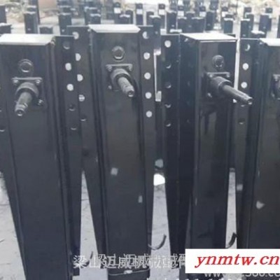 半挂车支腿 挂车支撑装置 28T 24T 联动 单动机械支腿