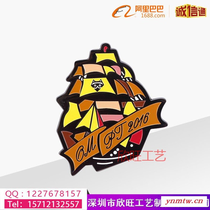 汽车人造型金属胸章 合金勋章纪念章制作 欣旺五金工艺制品 XW23 汽车人胸章图7