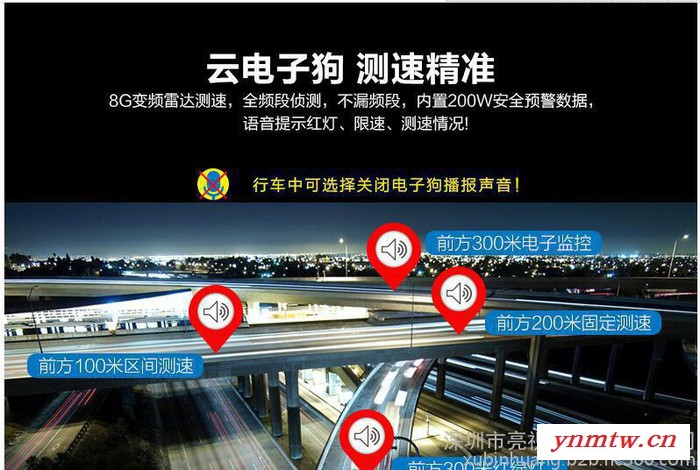 大品牌高品质行车记录仪，高端大气车记录仪，专车专用，广角镜头全景拍摄，全天监控，智能语音对讲，车载机器人图2