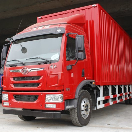青岛解放龙V厢式载货车