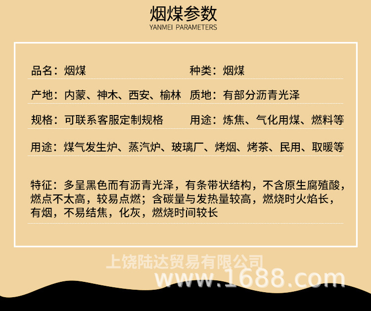 烟煤详情页