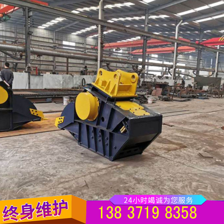 绥化市挖掘机粉碎斗液压破碎机送货及时
