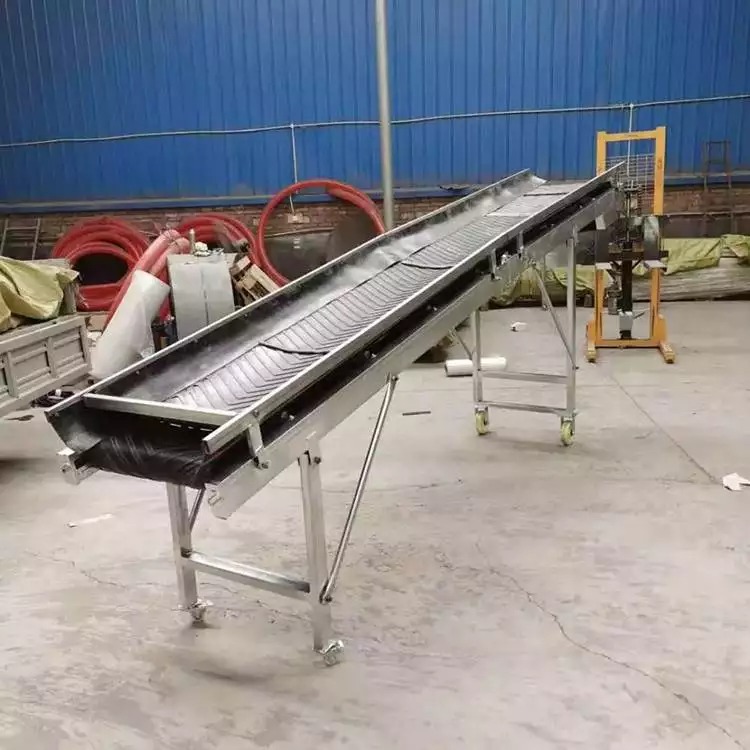 物料皮带输送机 定做移动式输送机 化肥装车