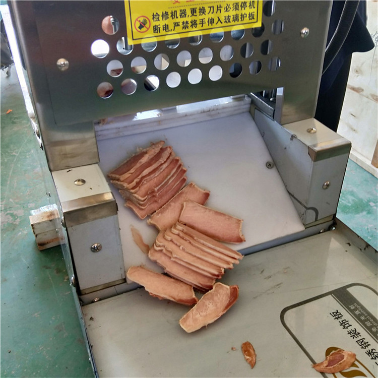 景翔牌QK-200型冻盘切块机 海鲜剁块机 鸡鸭冻肉切块机